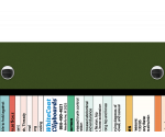 WhiteCoat Clipboard® Trifold - Army Green Physical Therapy Edition